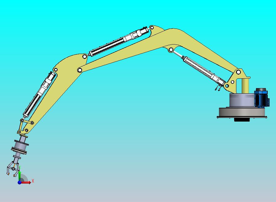 电缸驱动机械臂