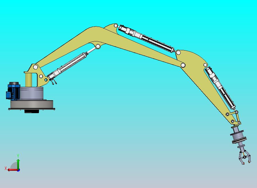 电缸驱动机械臂