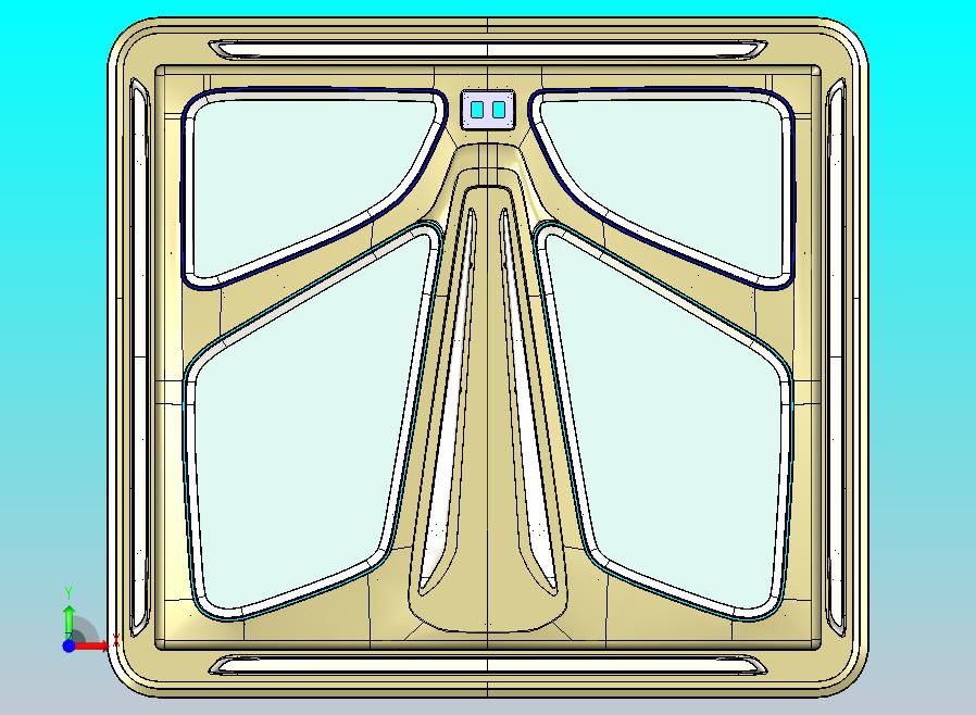 商务车车载顶灯