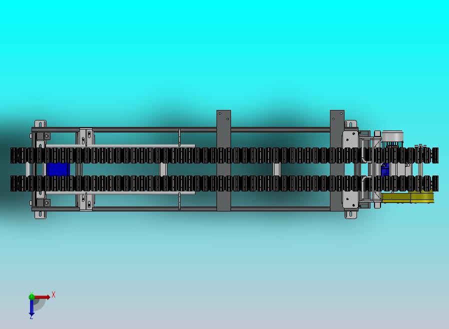 双列链板输送机