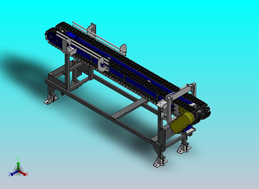 双列链板输送机