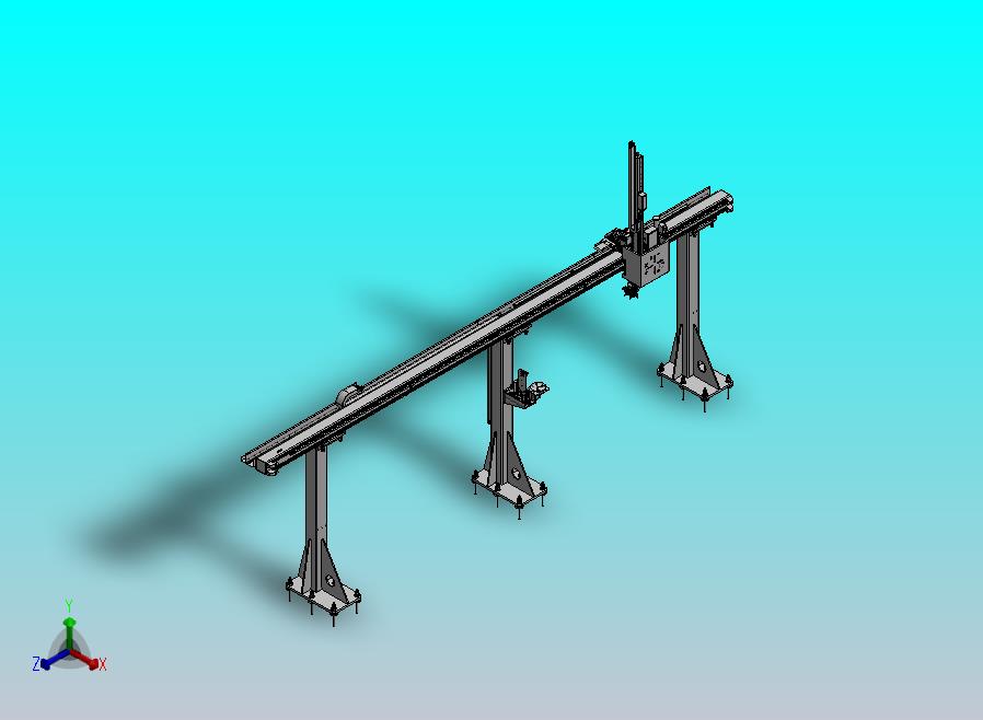 适用加工中心的桁架机械手