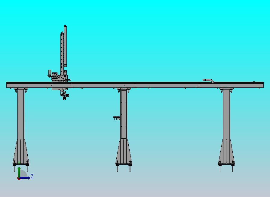 适用加工中心的桁架机械手