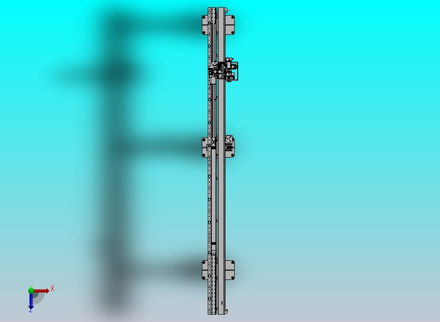 适用加工中心的桁架机械手