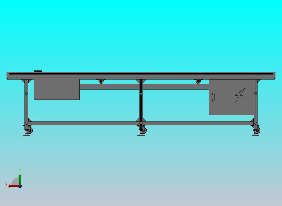 基于铝型材的皮带输送机