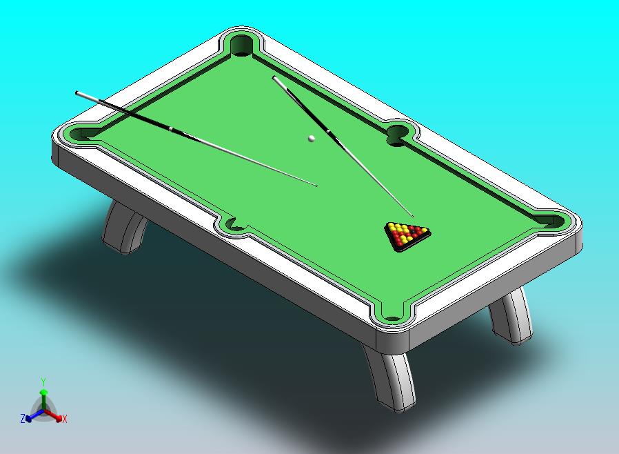 台球桌