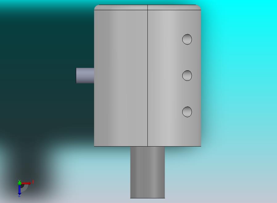 蜗杆传动变速箱