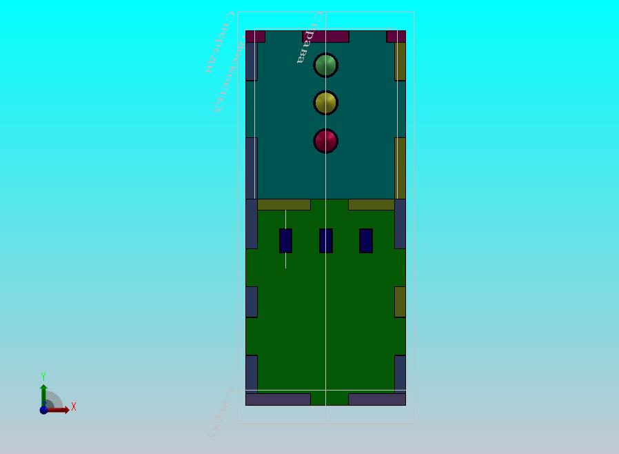 野猪的胶合板箱