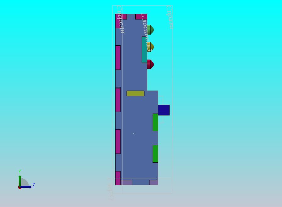 野猪的胶合板箱