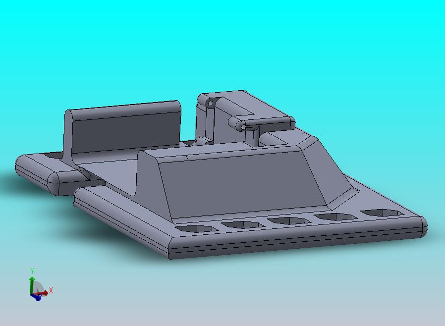 LX-16A舵机脚设计