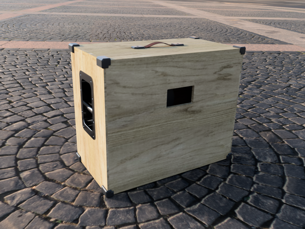 12英寸吉他放大器柜