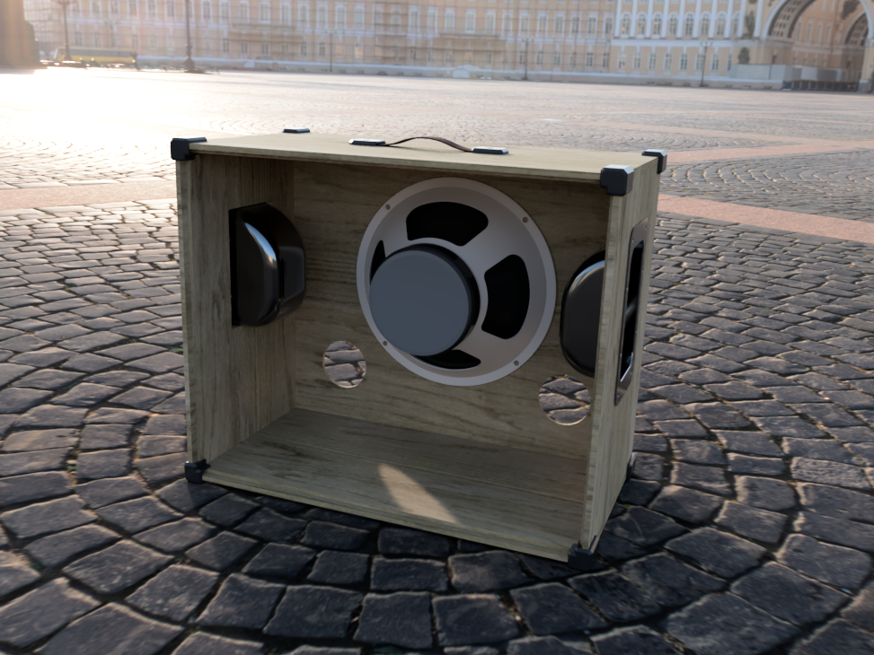 12英寸吉他放大器柜