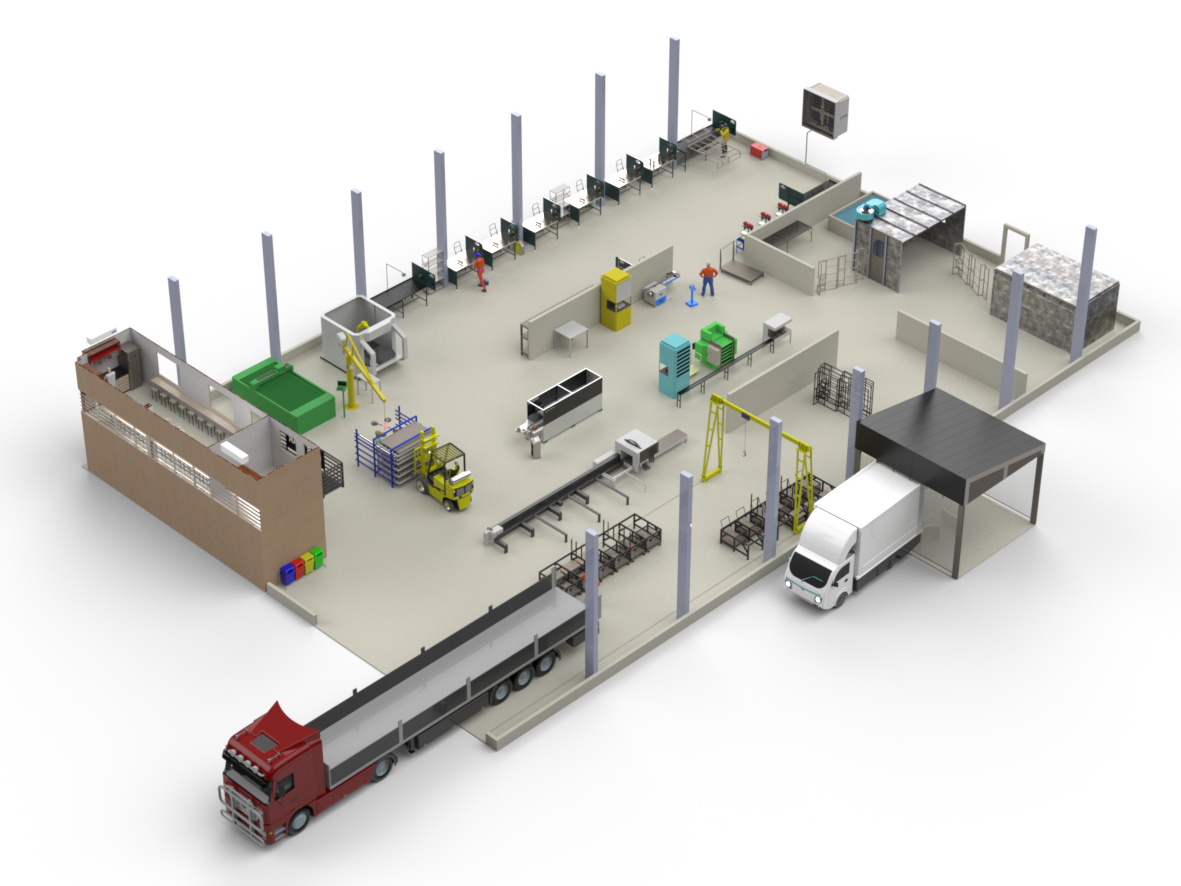 工厂布置- 金属...zip