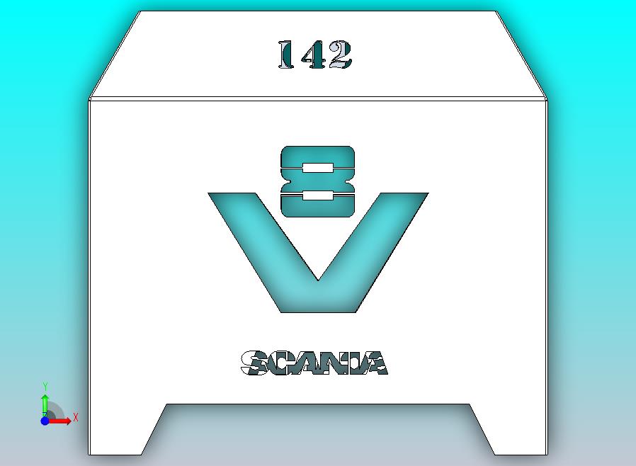 斯堪尼亚V8，花盆，140-141-142-143型