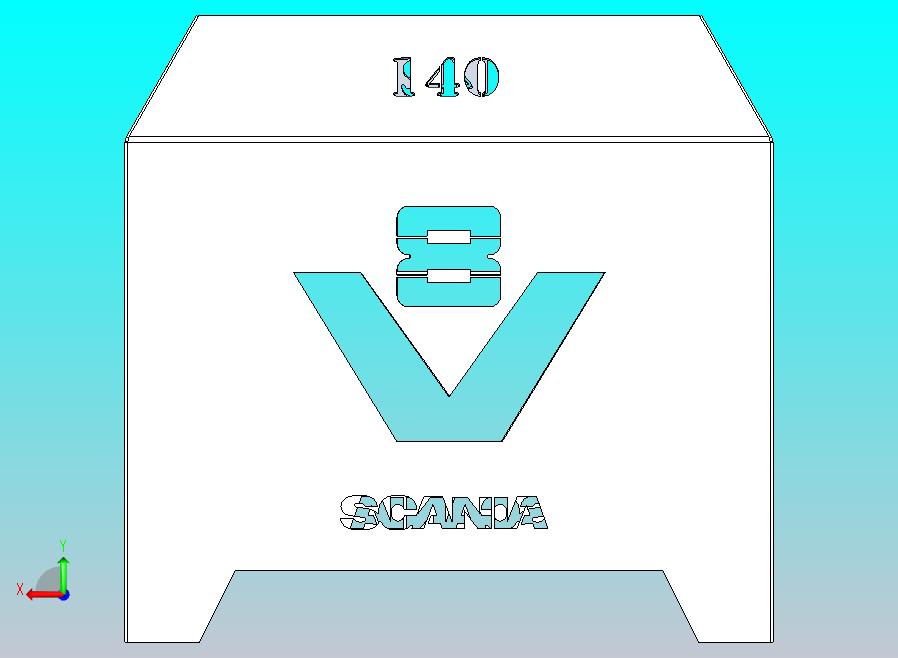 斯堪尼亚V8，花盆，140-141-142-143型