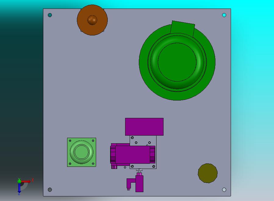 带有油箱和液压系统的液压装置..zip