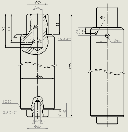 特别定制液压缸