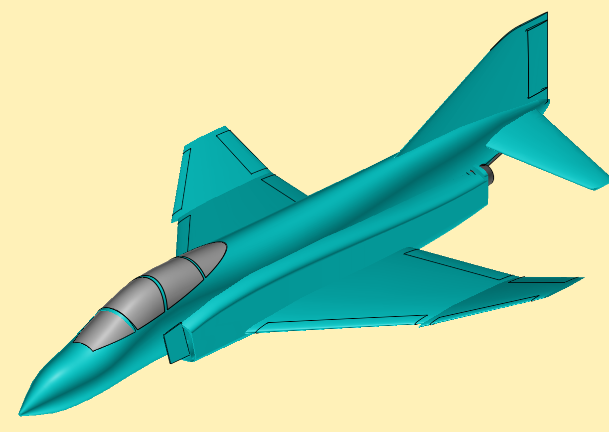 美军F-4E幻影战斗机