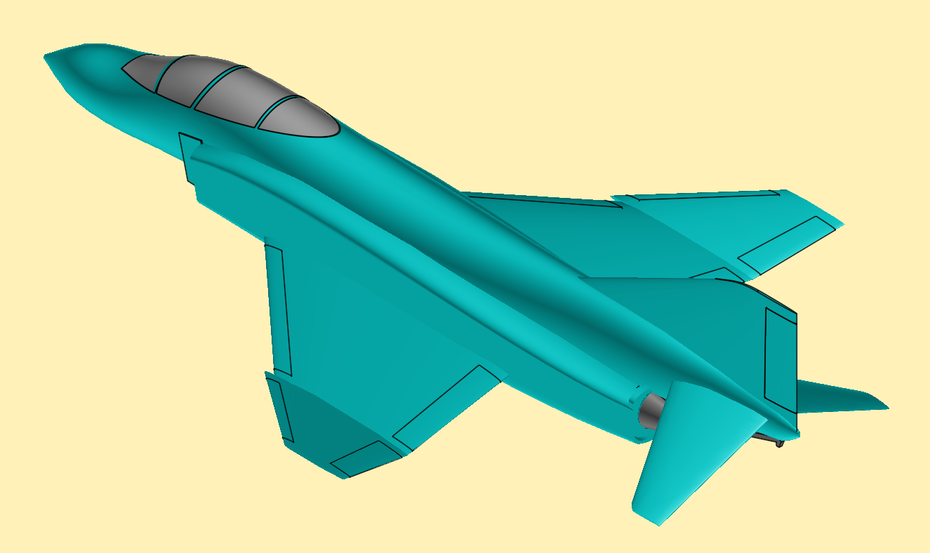 美军F-4E幻影战斗机