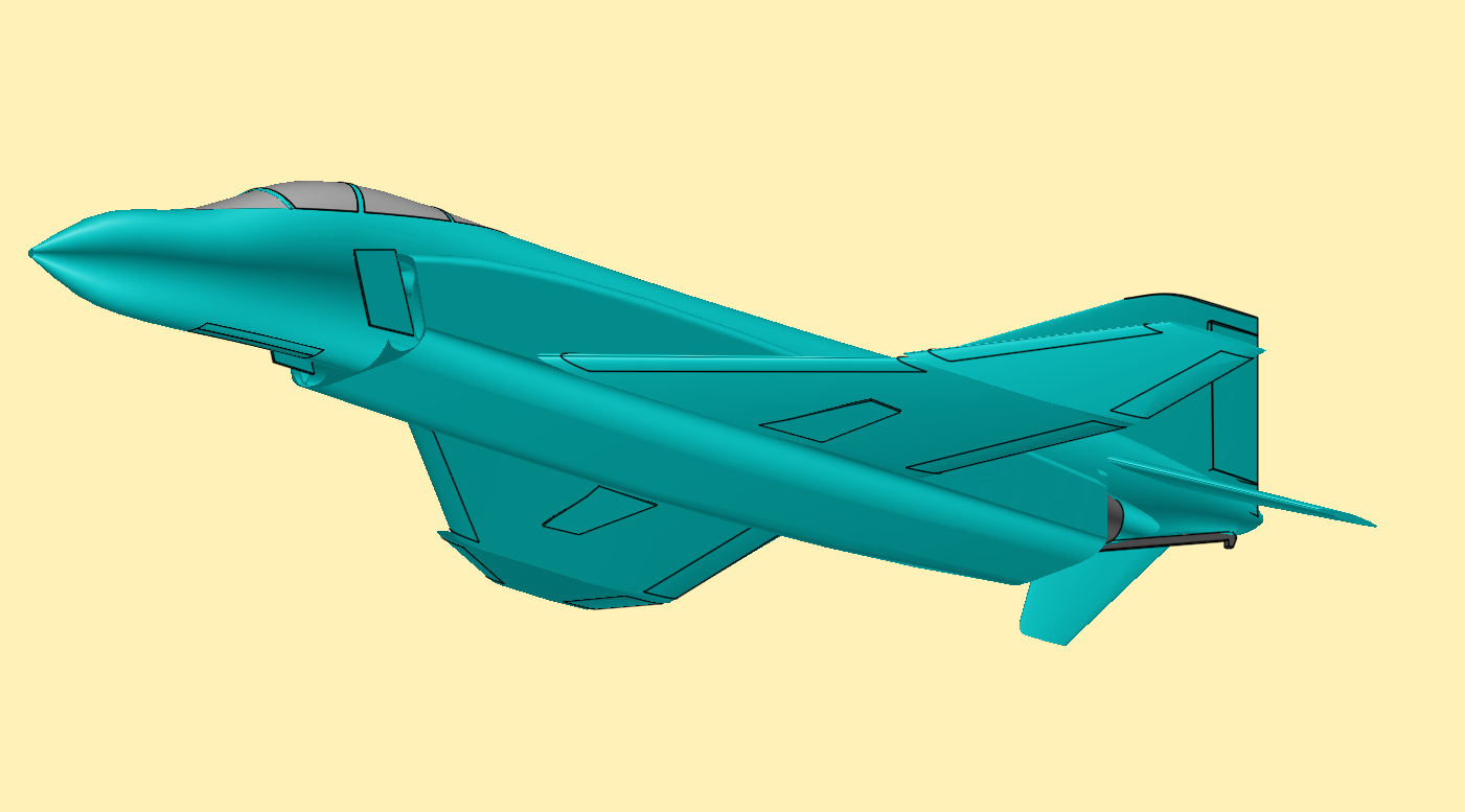 美军F-4E幻影战斗机