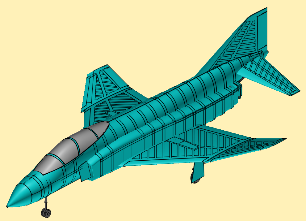 美军F-4E幻影战斗机
