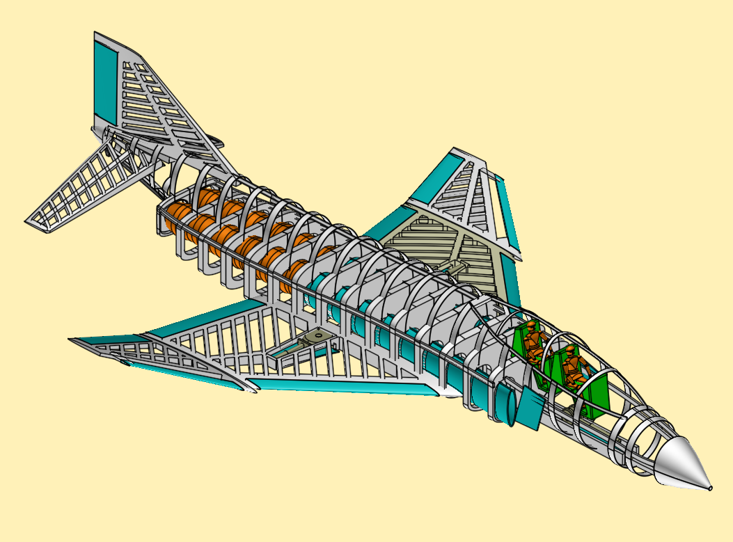 美军F-4E幻影战斗机