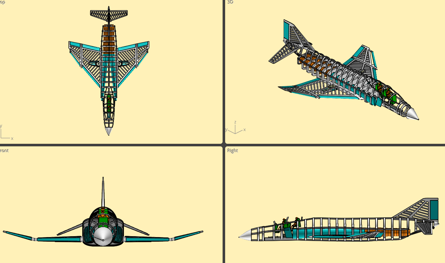 美军F-4E幻影战斗机