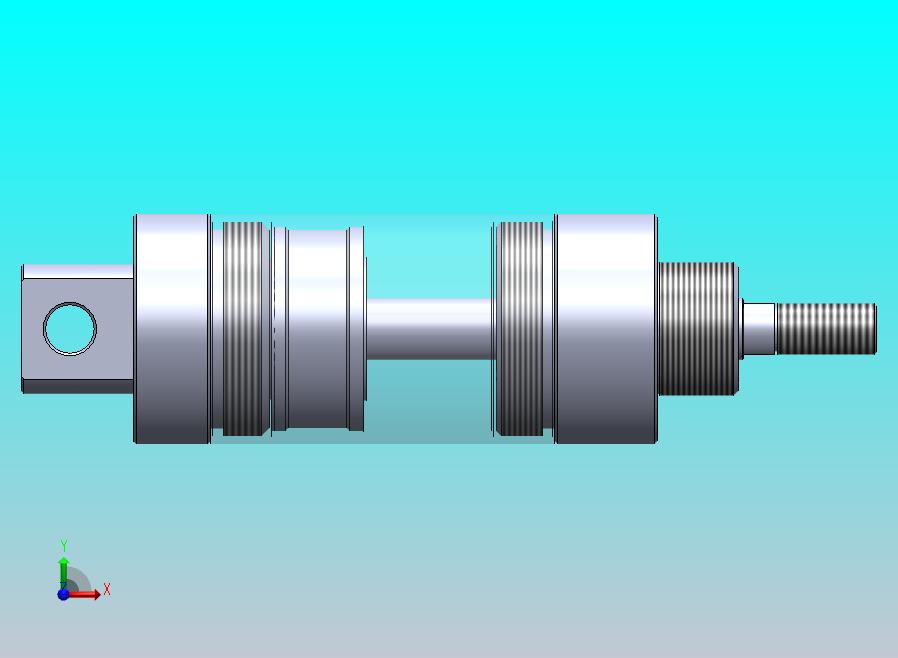 圆形气缸40x12x25.5毫米