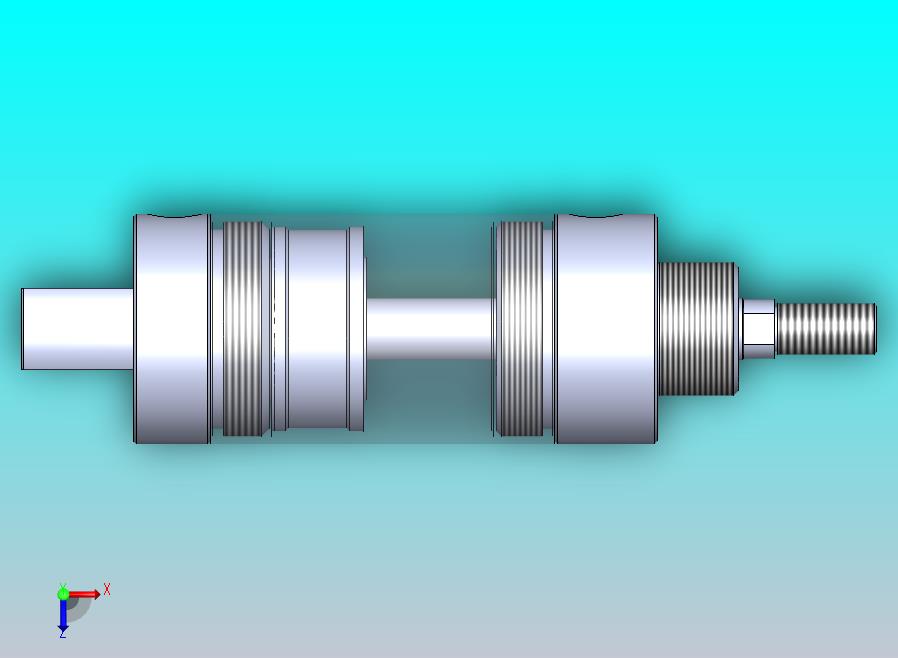 圆形气缸40x12x25.5毫米