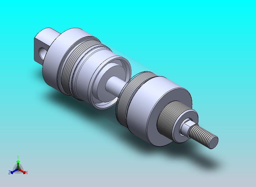 圆形气缸40x12x25.5毫米