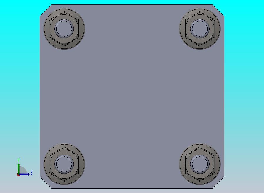 横拉杆气缸（单作用）80x20x88 mm (1)