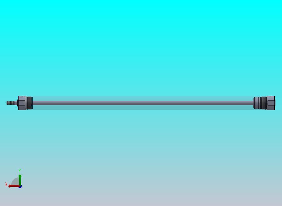 圆形气缸32x12x602毫米