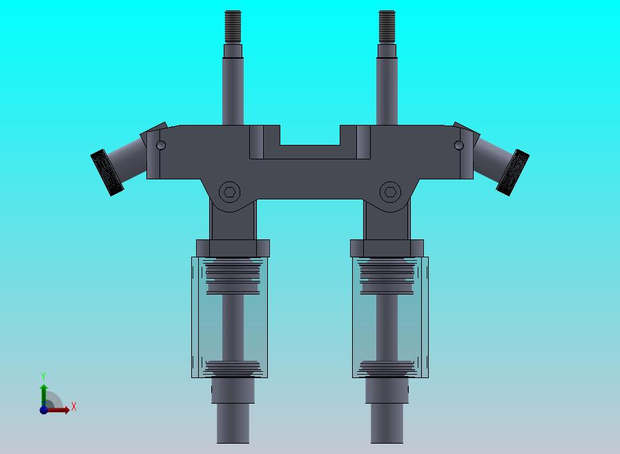 专用气缸（带机器部件的气动装置）40x16x50 mm