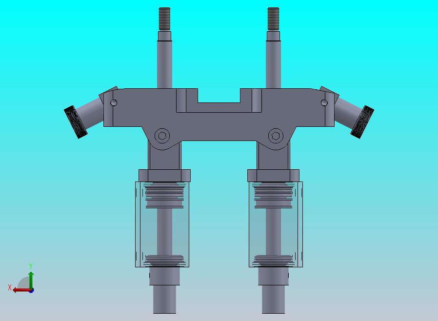 专用气缸（带机器部件的气动装置）40x16x50 mm