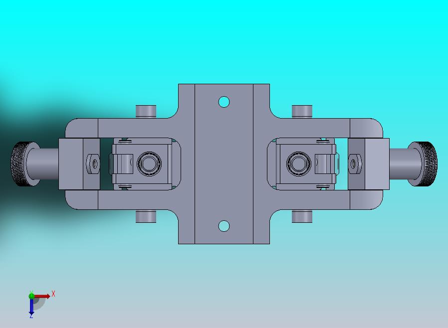 专用气缸（带机器部件的气动装置）40x16x50 mm