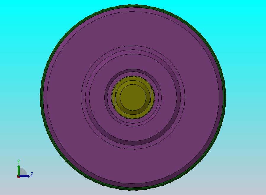 圆形气动缸（双杆）63x16x170 mm