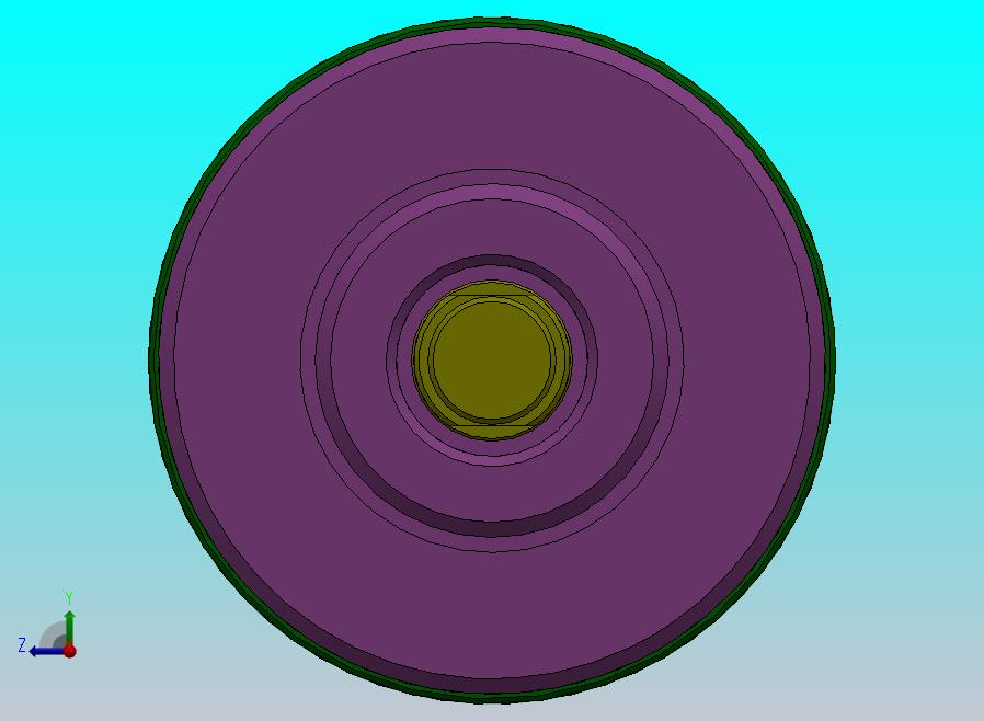 圆形气动缸（双杆）63x16x170 mm