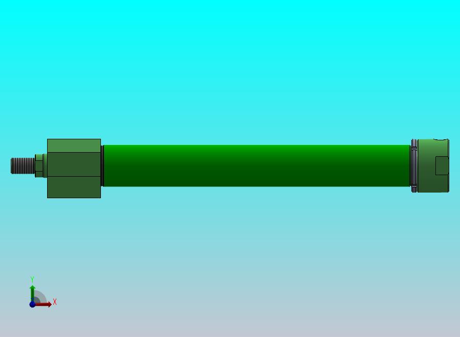 焊接式液压缸（带前脚）63x45x602 mm