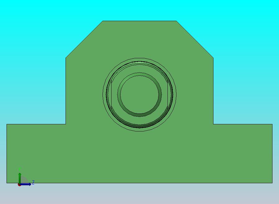 焊接式液压缸（带前脚）63x45x602 mm