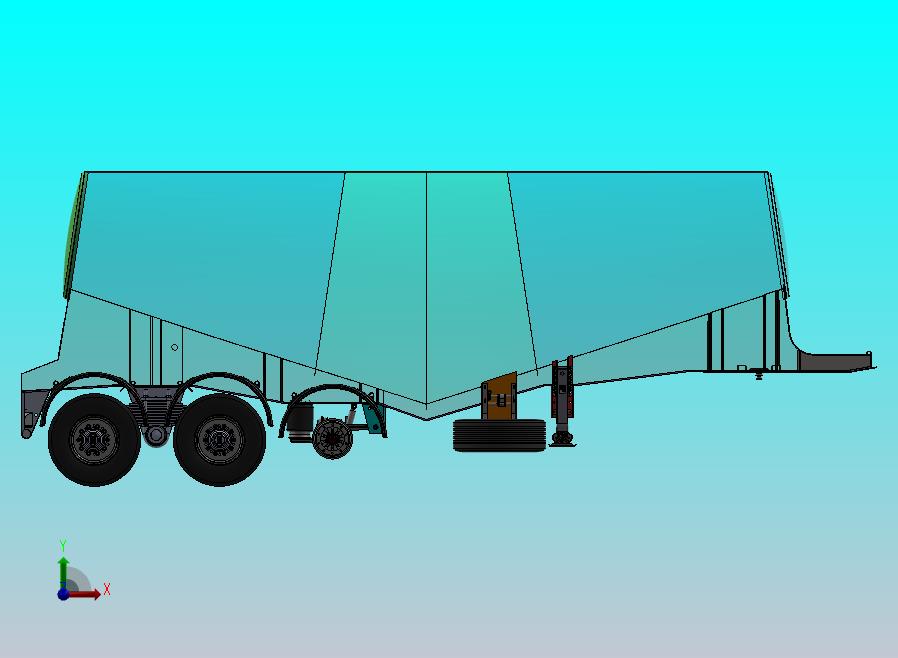 29立方米散装物料半挂车