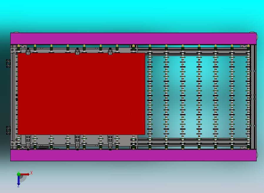 输送平板玻璃的辊道输送机