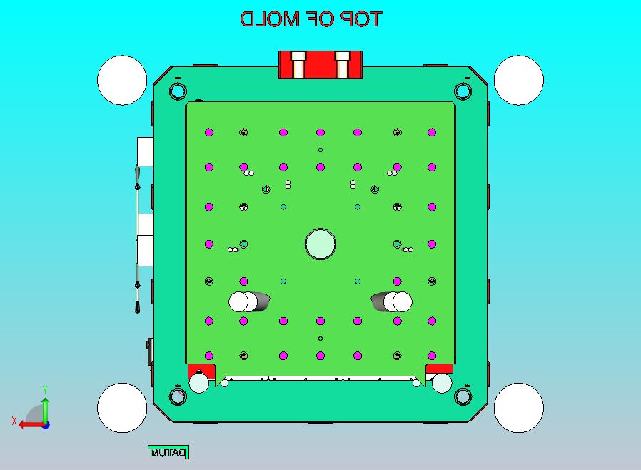 小鹏汽车翼子板塑胶模具