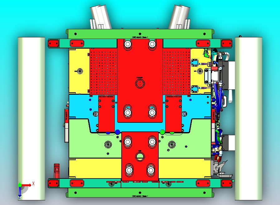 小鹏汽车翼子板塑胶模具