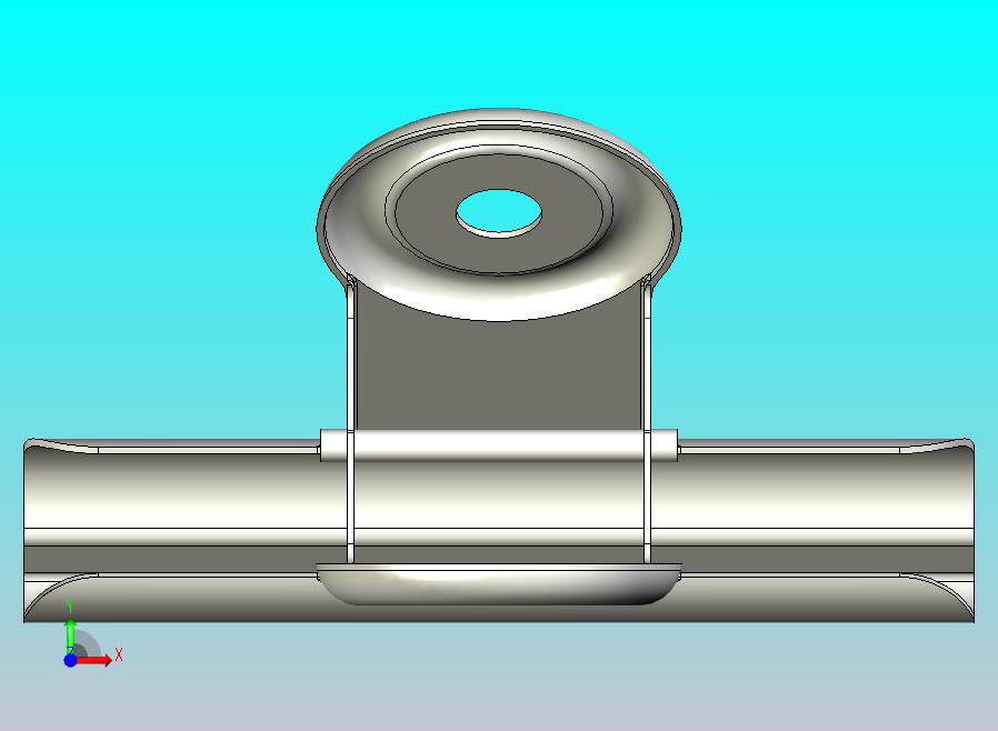 64 毫米金属斗牛犬夹