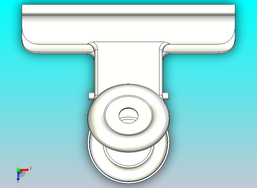 64 毫米金属斗牛犬夹