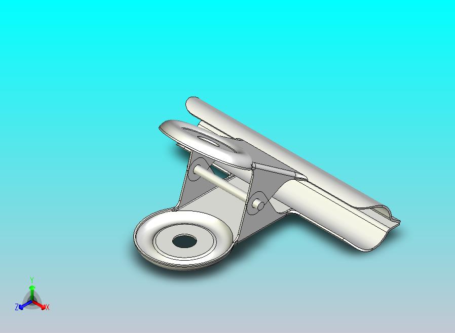 64 毫米金属斗牛犬夹