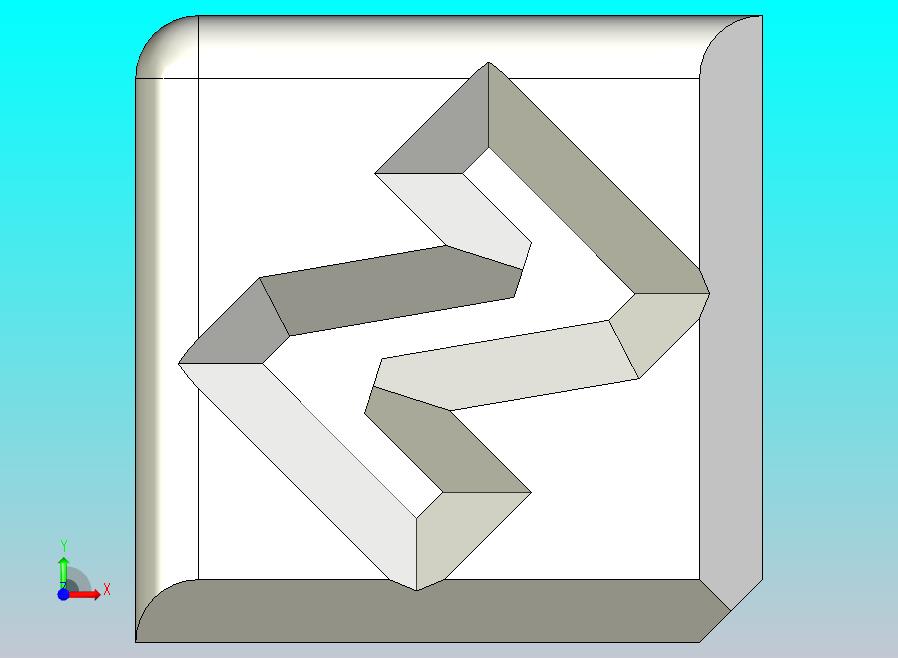 3D 打印测试立方体
