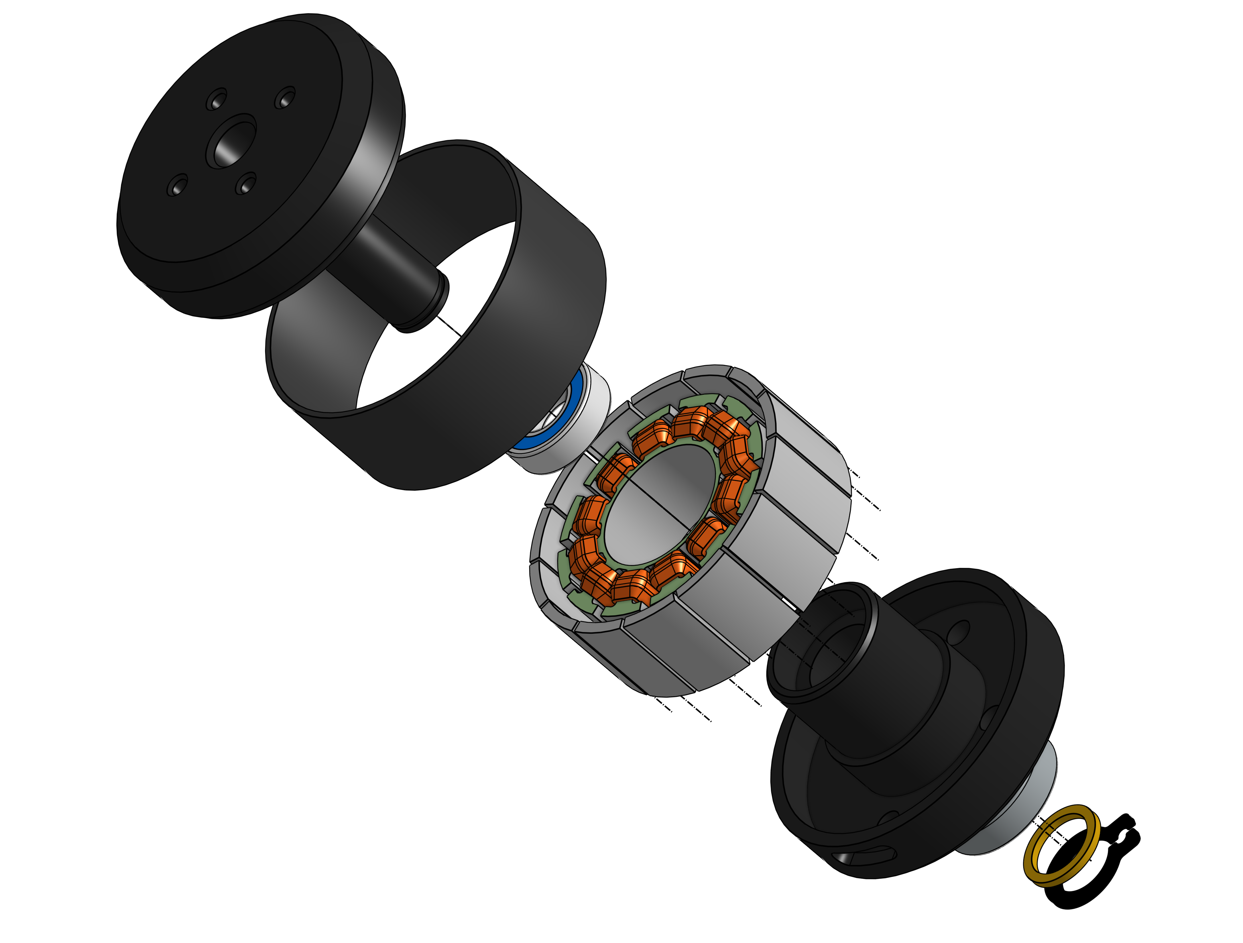 T-Motor 万向节电机