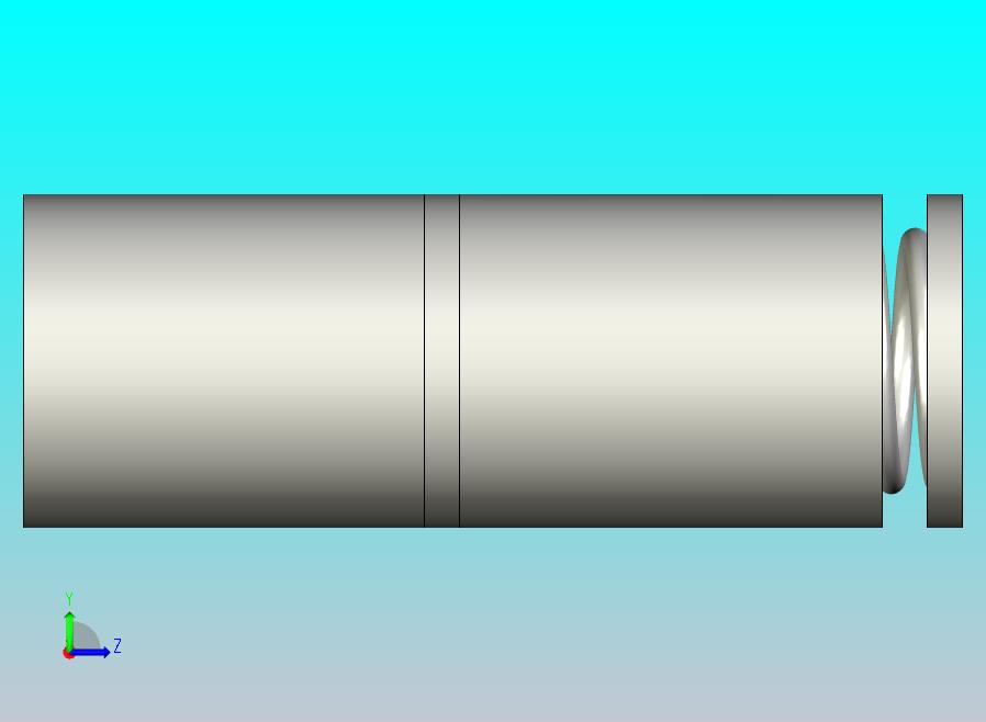 刚性管内的弹性弹簧