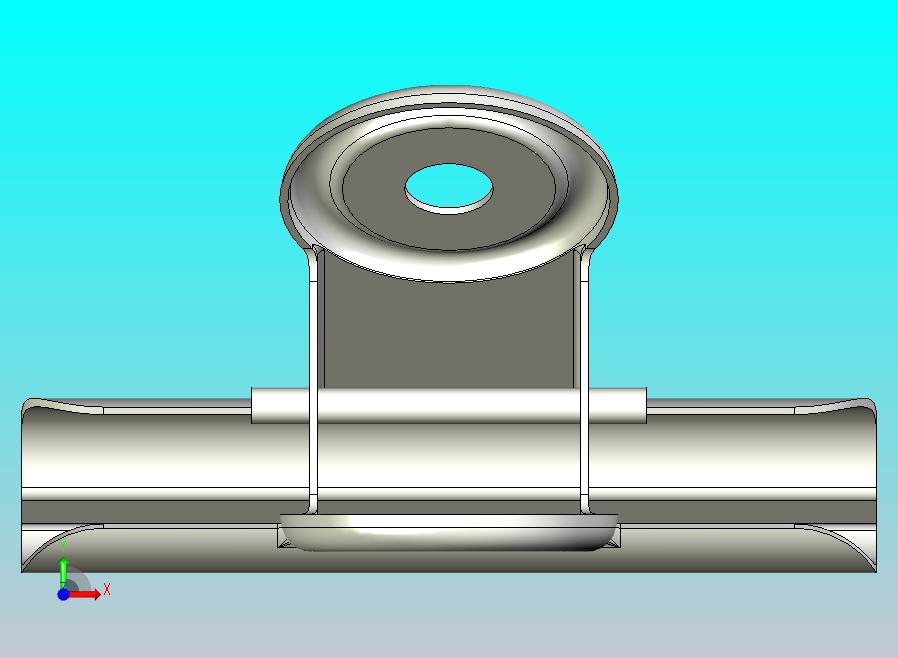 51毫米宽金属斗牛犬夹